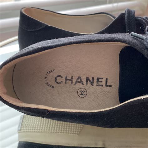 authentic Chanel stitching